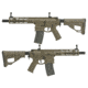 EMG Sharps Bros Hellbreaker Licensed Full Metal Advanced M4 Airsoft AEG Rifle, 7in SBR, Tan, Large, M4-SB7-DE
