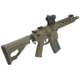 EMG Sharps Bros Hellbreaker Licensed Full Metal Advanced M4 Airsoft AEG Rifle, 7in SBR, Tan, Large, M4-SB7-DE