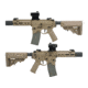 EMG Sharps Bros Overthrow Licensed Advanced M4 Airsoft AEG Training Rifle, 8in PDW, Dark Earth, Large, M4-SB-OT-S-DE