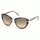 Emilio Pucci EP0011 Sunglasses - Grey Frame Color, Gradient Smoke Lens Color