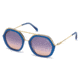 Emilio Pucci EP0014 Sunglasses - Blue Frame Color, Gradient Blue Lens Color