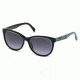 Emilio Pucci EP0027 Sunglasses - Black Frame Color, Gradient Smoke Lens Color