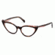 Emilio Pucci EP5051 Eyeglass Frames - Havana Frame Color