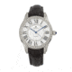 Empress Xenia Automatic Leather-Band Watch, Black, EMPEM2601