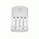 Eneloop 4 Bay Charger NiMH AA/AAA, White, NC-MQN06U