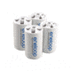 Eneloop D Cell Spacer AA Battery Converters - 4 Pack, White, BQ-BS1E4SA
