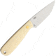 Enzo Necker 70 Ivory Micarta Fixed Blade Knife, 6in, 2.5in, Sandvik 12C27 Steel, Ivory, Micarta Handle BRI9808