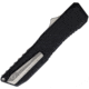 EOS Auto Harpoon OTF Automatic Folding Knives, 3.75in, CPM-20CV Stainless, Tanto Blade, Black Anodized Aluminum Handle, EOS113