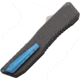 EOS Auto Harpoon OTF Automatic Folding Knife, 3.75in, CPM-20CV Stainless, Tanto Blade, Gray/Blue Aluminum Handle, EOS123
