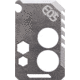 EOS Knife Card Raw Finish, 3.5in X 2.13in, Titanium Construction, Tools Include, Bottle Opener L Lanyard Loop, Raw Finish, Two Semi-Sharp Edges, Plain And Serrated, Wrench 1/4, 3/8, 1/2, L Bulk Packed., CARD-TI