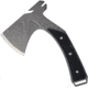 EOS Shorty Axe D2, 11in Overall, 6.63in Axe Head With 3.75in Cutting Edge, Black G10 Handle, Cnc Milled From One Piece Of D2 Steel, Carbon Fiber Sheath, SHORTY