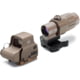 EOTech HWS EXPS 3 Circle Red Dot Sight, EXPS3-0TAN and G-Series G33 3x Magnifier w/Switch to Side Mount, G33.STSTAN