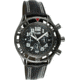 Equipe E804 Chassis Mens Watch - Black Strap, Black Case, Black Dial