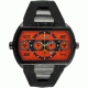 Equipe E907 Dash Xxl Mens Watch - Black Bezel, Red Dial w/ Black Circle