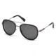 Ermenegildo Zegna EZ0008 Sunglasses - Shiny Light Ruthenium Frame Color