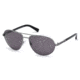 Ermenegildo Zegna EZ0011 Sunglasses - Shiny Palladium Frame Color