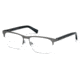 Ermenegildo Zegna EZ5014 Eyeglass Frames - Shiny Gun Metal Frame Color