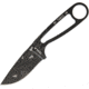Esee Izula Black Engraved With Ant Fixed Blade Knife, 2.375in, 1095 Carbon Steel, Standard Edge, Skeletonized Handle ESIZULABANT