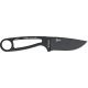 Esee Izula Fixed Blade Knife, 2.5in, Drop Point, Skeletonized Handle ESIBS