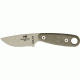 Esee Izula II DT Fixed Blade Knife, 3in, Desert Tan Powder Coated Carbon Steel, Desert Tan Canvas Micarta Handle ESIZ2DT