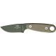 Esee Izula II OD with Kit Fixed Blade Knife,cord,rings,firerod,whistle,hook,hardware,card ESIZ2ODKIT