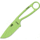 Esee Izula Venom Green Fixed Blade Knife, 2.5in, Drop Point, Skeletonized Handle ESIZVG