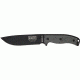 Esee Mdl 6 Fxd Blde Fxd Blde Knife, 5.25in, Drop Point, Black Linen Micarta Hdl RC6P