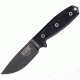 ESEE Model 3 Black G-10 Plain Edge ES3MILPBLK