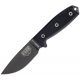 ESEE Model 3 Black G-10 Plain Edge ES3MILPBLK