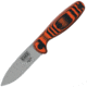Esee Xancudo Fixed Blade S35V Org Knife, 3 stonewash finish S35VN stainless blade, Black and orange 3D machined G10 handle, XAN2-006