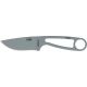 Esee zula Fixed Blade Knife, 2.75in, Drop Point, Skeletonized Handle ESISPC