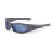 ESS 5B Ballistic Sunglasses, Matte Dark Gray Frame, Mirrored Blue Lens, Polarized, Medium Fit, EE9006-18