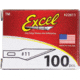 Excel Blades No 11 Double Honed Blade 100pk Fixed Blade Knife, Pack Of 100 #11 Double Honed Carbon Steel Blade, Fits All Standard Light To Medium Duty Craft Knives Including Xacto, 22611