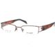 Exces Eyeglasses 3054 with Lined Bifocal Rx Prescription Lenses, Select Frame Color Burgundy Frame