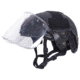 ExecDefense USA Ballistic Visor, Compatible PASGT / MICH Helmet, Transparent, Universal Size, E-MTBV-C