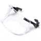 ExecDefense USA Ballistic Visor, Compatible PASGT / MICH Helmet, Transparent, Universal Size, E-MTBV-C