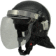 ExecDefense USA Mini-Bubble Riot Helmet, Black, Universal Size, EDX-MBR09