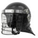 ExecDefense USA Terminator-X Riot Helmet, Matte Black, Universal Size, EDX-074C