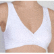 Give-N-Go Cross Over Bra - Womens-White 2014-X-Small