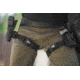 Alien Gear Holsters Rapid Force Expansion Swivel Drop Leg Holster With Locking Belt Slide w/ Taq Strap w/Standard Buckle w/Bag Packaging, Matte Black, RFX-SD-BK-LBS-T-LK-B
