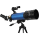 ExploreOne CF400 Blue Carbon Fiber Pan Handle AZ Mount Telescope, 70mm, 88-10072-CF