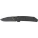 Extrema Ratio BF1 Classic Folding Knife,Cobalt Steel Drop Point, Black Anodized Aluminum Handle EX135BF1CD