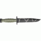 Extrema Ratio MK21 Fixed Blade Knife, 7in, Steel Blade, Grooved Desert Tan Nylon Handle EX128MK2DW