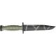 Extrema Ratio MK21 Fixed Blade Knife, 7in, Steel Blade, Grooved Desert Tan Nylon Handle EX128MK2DW