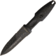 Extrema Ratio Pugio Single Edge Fixed Blade Knife, 9in Overall, 4.5in Black Bohler N690 SS Drop Point, Black Nylon Handle, Mil-C-13924 Burnished Blade, Sheath, Black, 04.1000.0317BLK