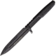 Extrema Ratio Requiem Fixed Blade Knife, 9.25in Overall, 4.5in Black Mil-Spec Coated False Edge N690 SS Stiletto Style Blade, Black Forprene Handle, Black Nylon Molle Compatible, Black, 04.1000.478BLK