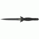 Extrema Ratio Suppressor Fixed Blade Knife, 7in, Cobalt Steel Double Edge Blade, Black Textured Polyamide Handle EX312SUPP