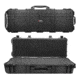 Eylar Extra Large Deep 44in Waterproof Roller Hard Rifle Case w/Foam, Black, SA00068