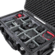 Eylar Eylar 22 in Hard Rolling Carry-On Camera Case with Adjustable Padded Divider