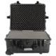 Eylar Medium 24in Protective Roller Case Water and Shock Resistant w/ Foam, Black, SA00009